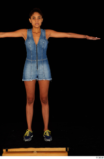 Luna Corazon dressed jeans overal standing t-pose whole body 0001.jpg